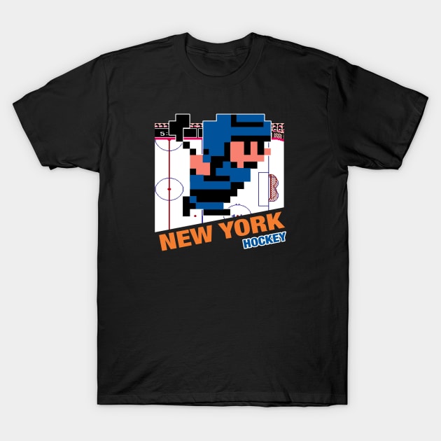 New York Hockey T-Shirt by MulletHappens